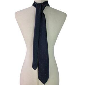 Christian Dior Gray Red White Men's Tie